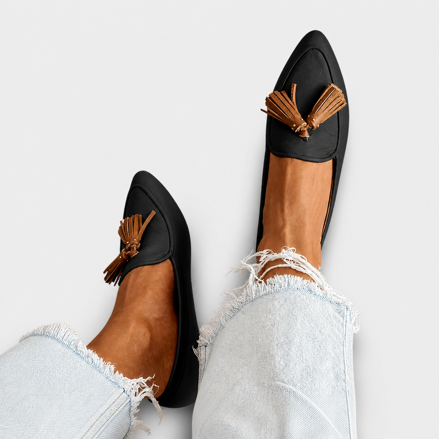 ESTHER™ | MOCASINES MODERNOS CON FLECOS