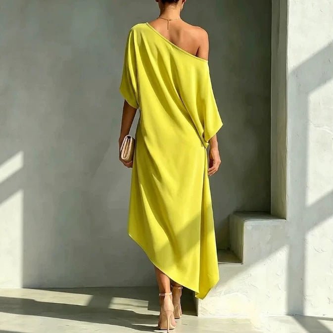 Camila | Vestido elegante asimétrico
