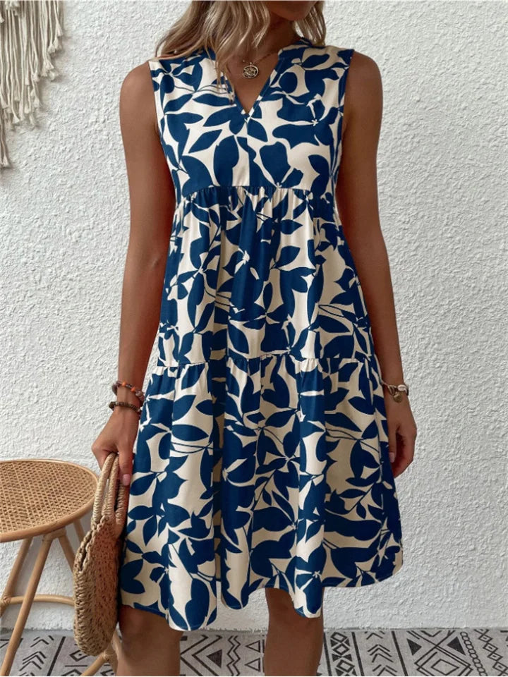 Valentina - Vestido midi floral favorecedor