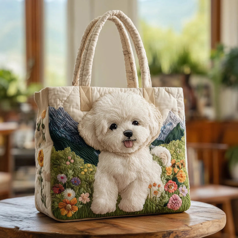 Bolsa Artesanal Acolchada - Perro Encantado