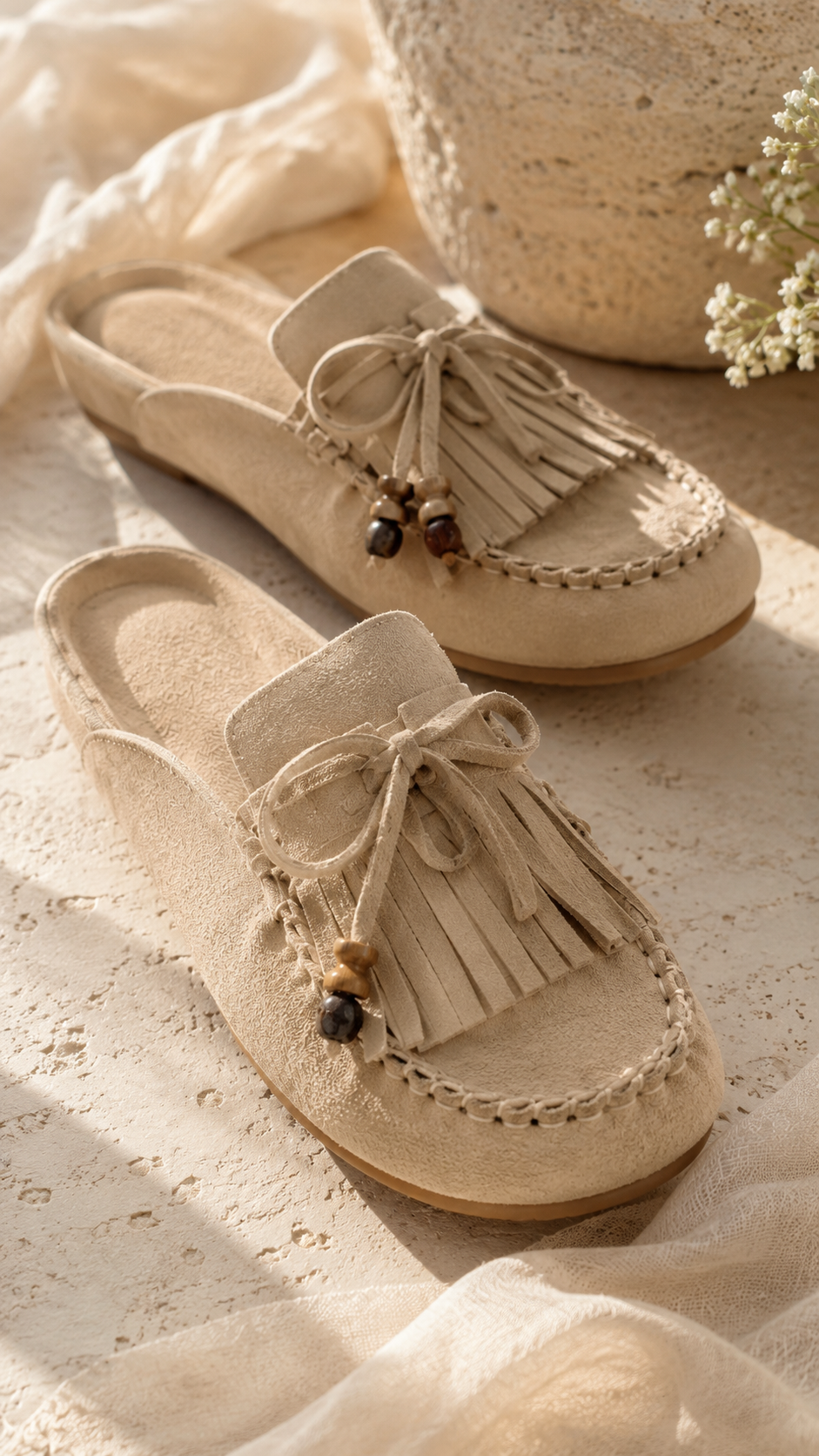 Camila - Mocasines bohemios de lujo