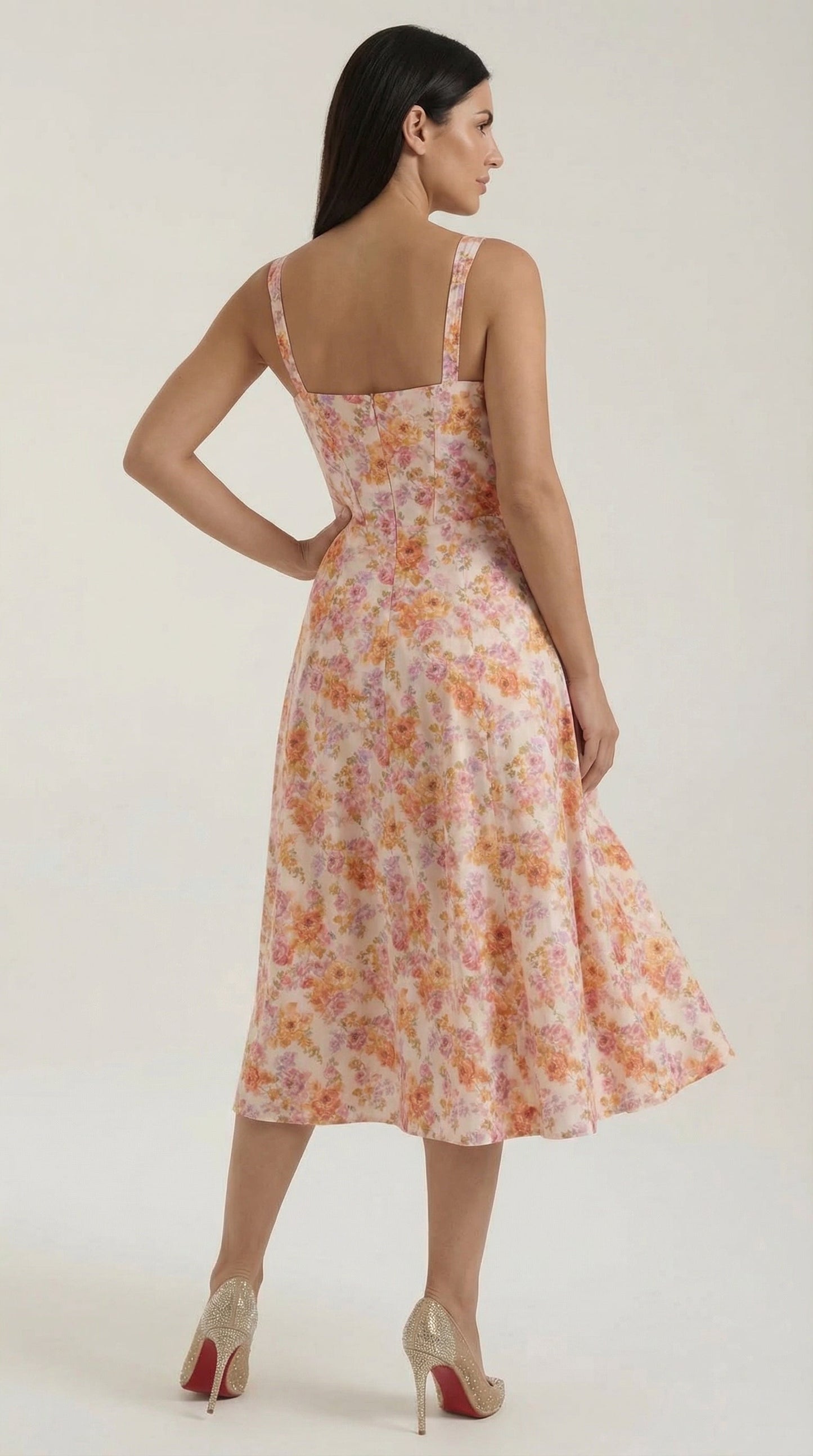 Vestido de verano midi Dahlia