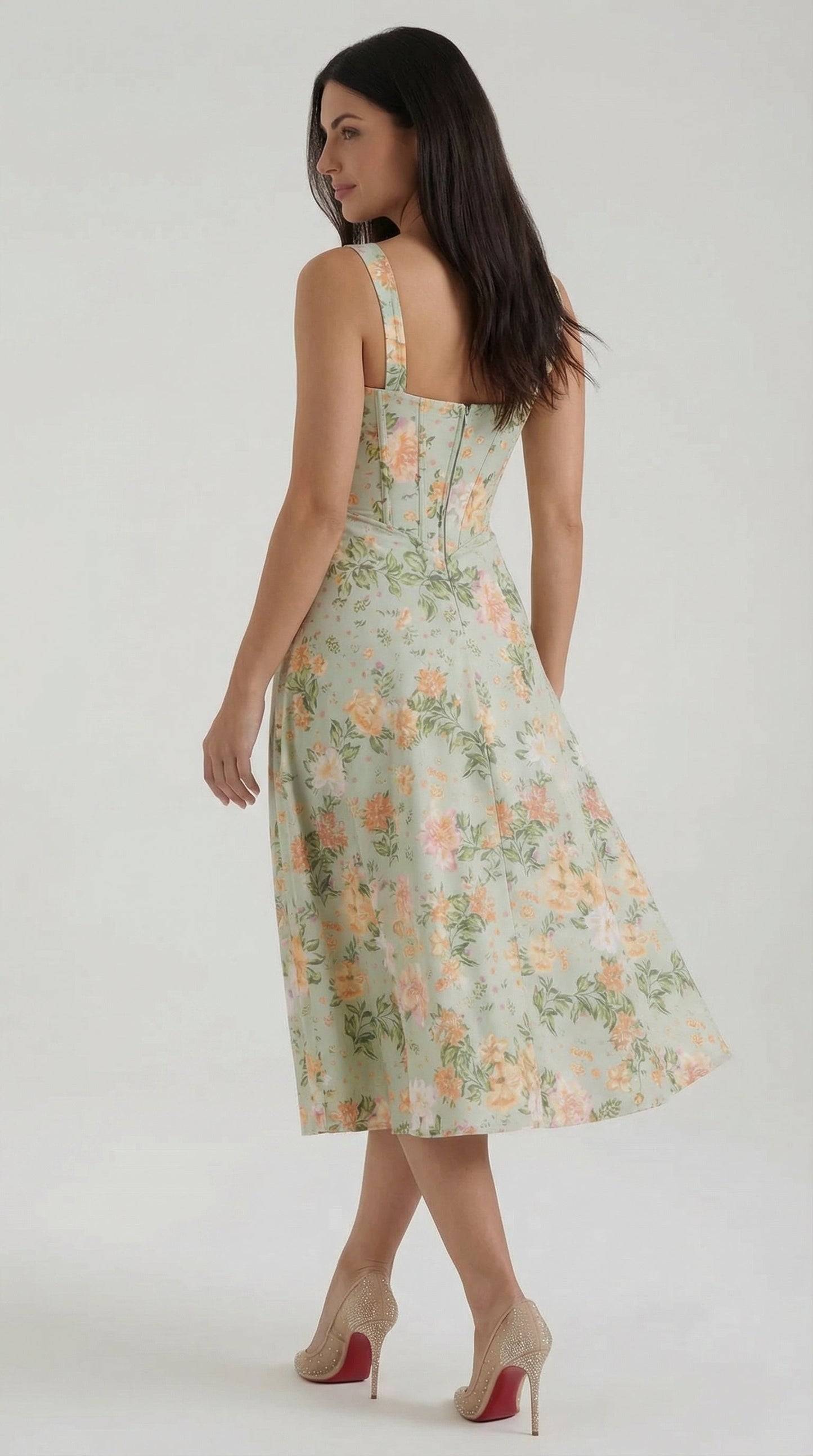Vestido de verano midi Dahlia