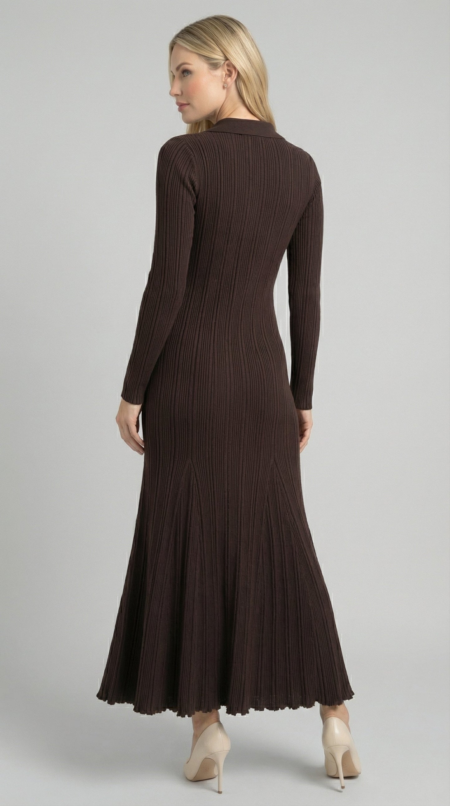 Vestido largo de Verónica Strick