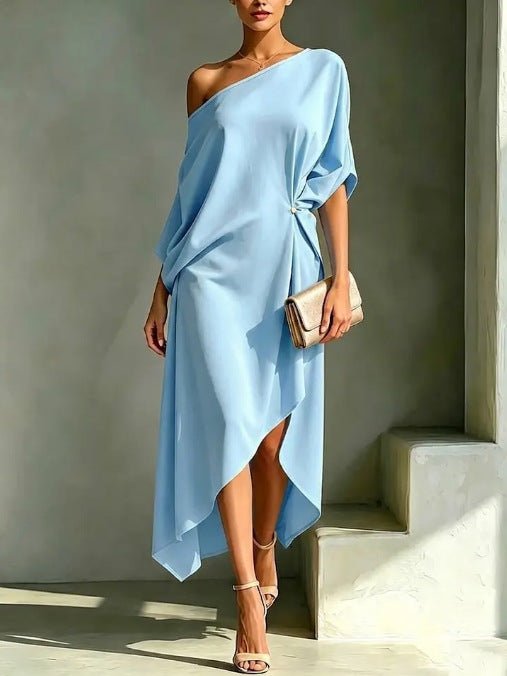 Camila | Vestido elegante asimétrico