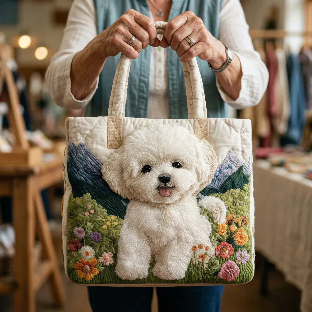 Bolsa Artesanal Acolchada - Perro Encantado