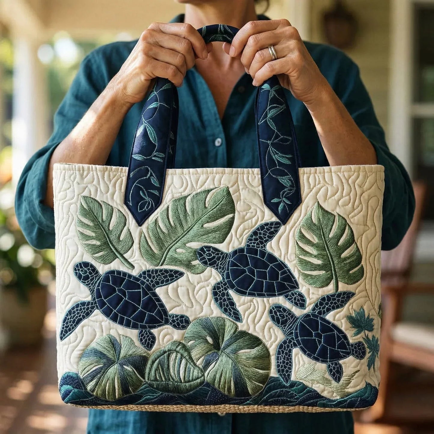 Bolso Artesanal - Gracias de la Tortuga Marina