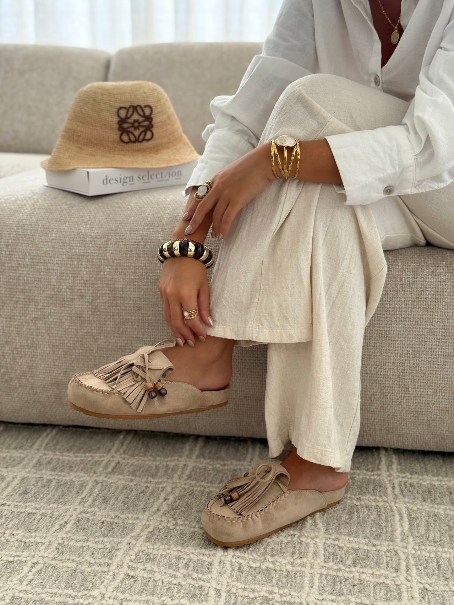 Camila - Mocasines bohemios de lujo