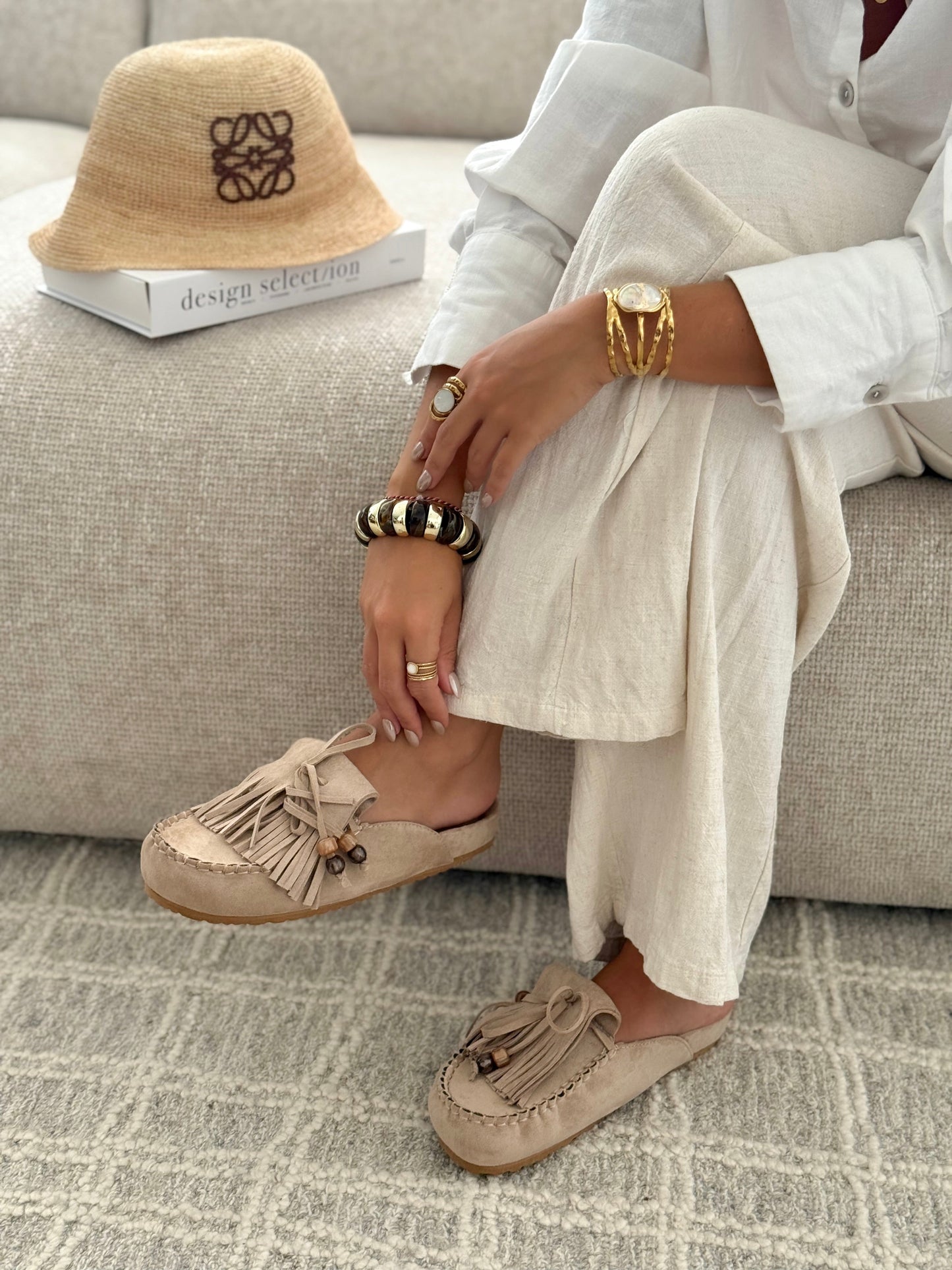 Camila - Mocasines bohemios de lujo
