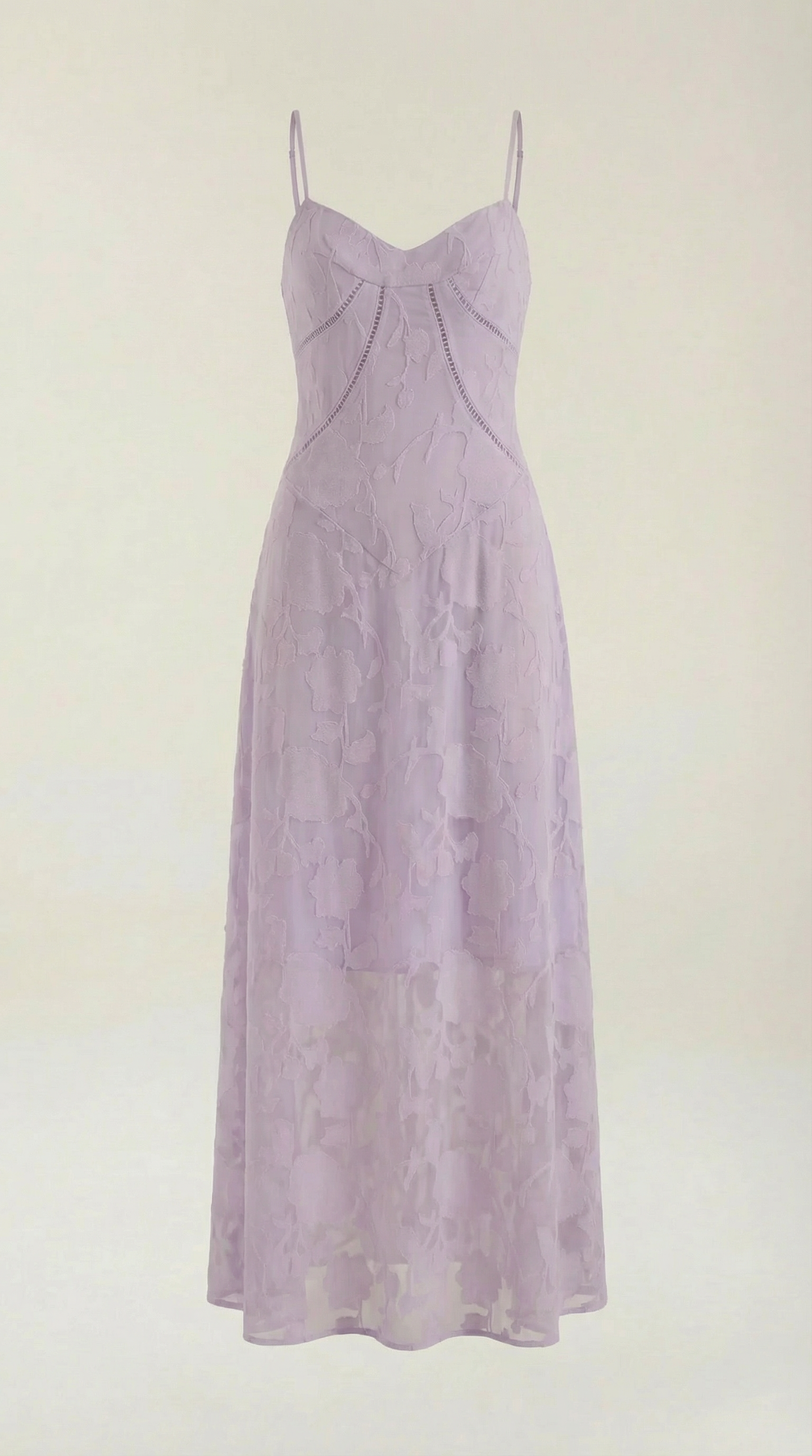 Vestido largo de encaje Arabelle