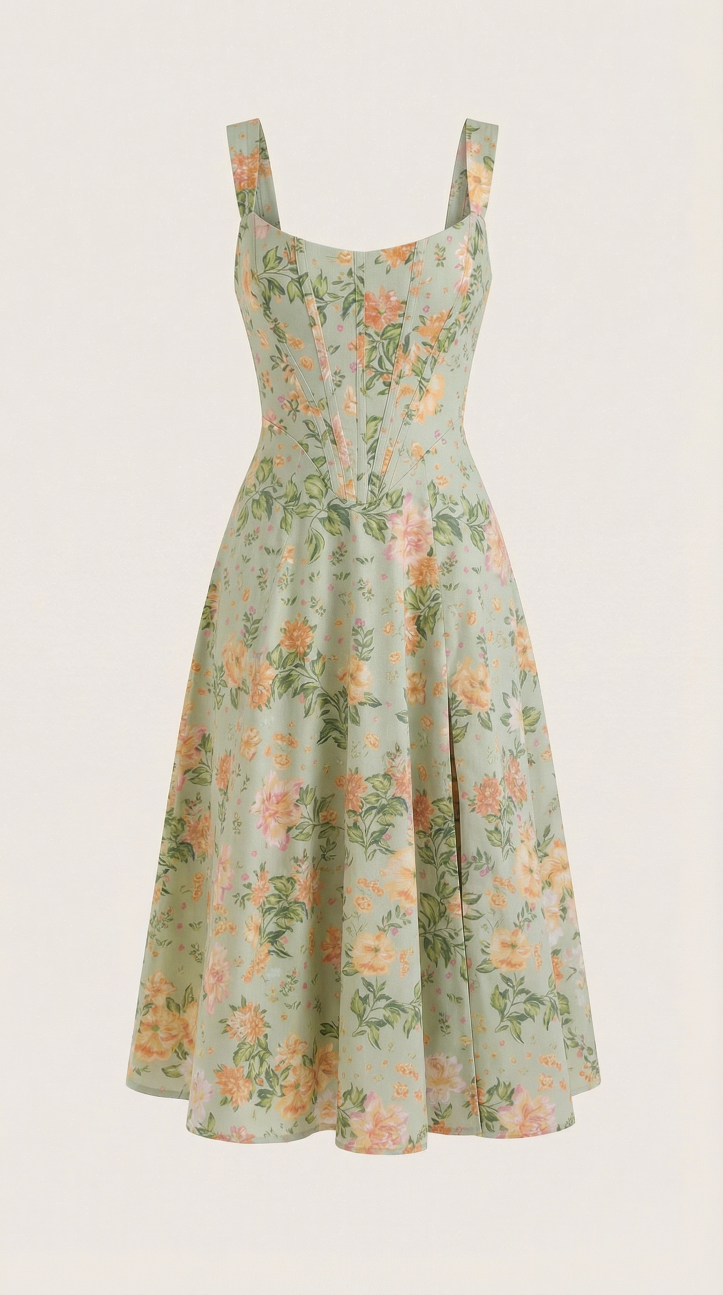 Vestido de verano midi Dahlia