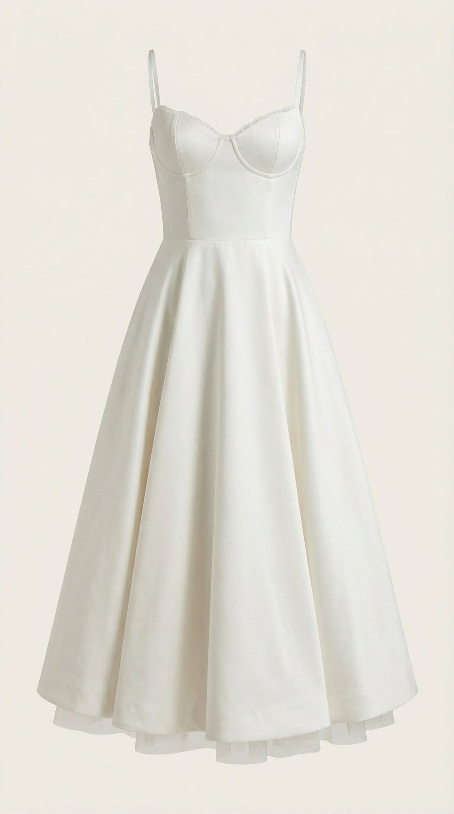 Vestido de tul y midi de Isold